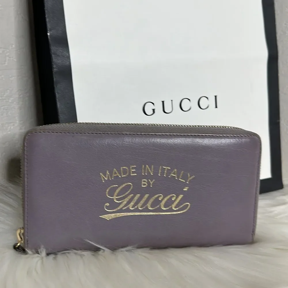 💯Authentic Gucci Zipped Around Long Wallet🍀
